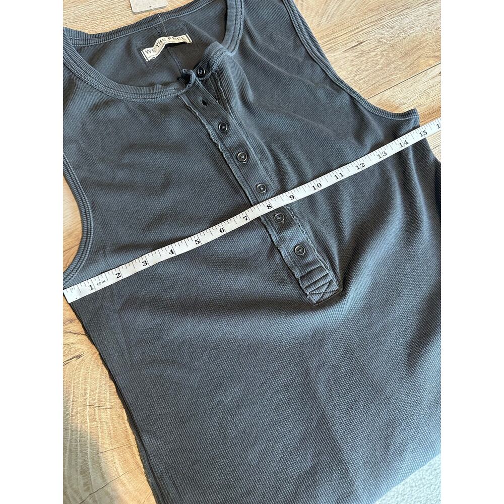Free People We the Free Jamie Henley Tank Top Black L - Picture 9 of 10